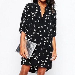 Revolve Whistles Lola Abstract Print Dress! Size 4.